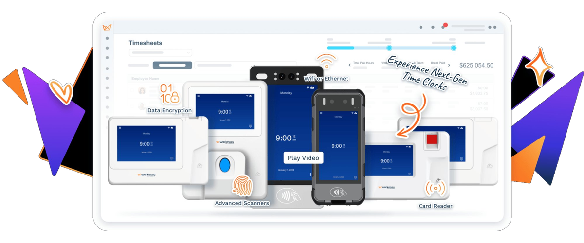 WorkEasy product dashboard